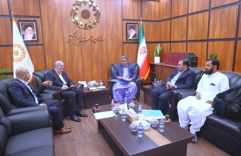 دیدار آقای کرد نماینده خاش با رئیس سازمان بهزیستی کشور