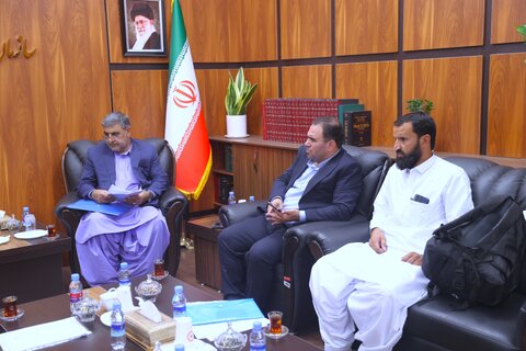 دیدار آقای کرد نماینده خاش با رئیس سازمان بهزیستی کشور