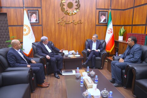 دیدار آقای توکلی نماینده خواف با رئیس سازمان بهزیستی کشور