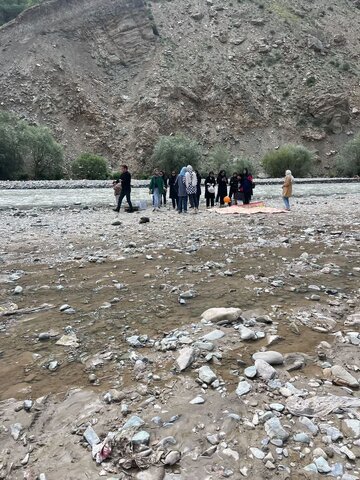 اردوی یک روزه مرکز اورژانس اجتماعی نجات کرج در گچسر