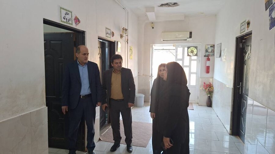 بازدید سرزده سرپرست بهزیستی گیلان از مراکز توانبخشی شهرستان رشت