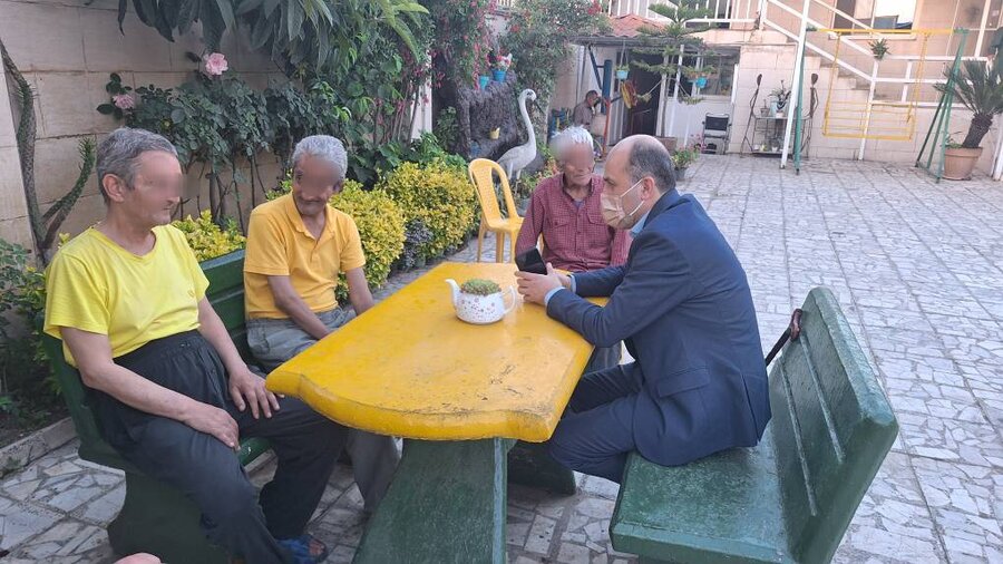 بازدید سرزده سرپرست بهزیستی گیلان از مراکز توانبخشی شهرستان رشت