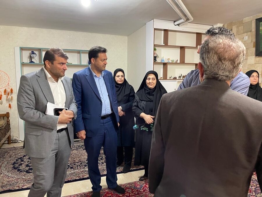 شمیرانات | دیدار صمیمانه فرماندار و معاون دادستان با فرزندان خانه کودکان و نوجوانان ملائک در گرامیداشت دهه کرامت