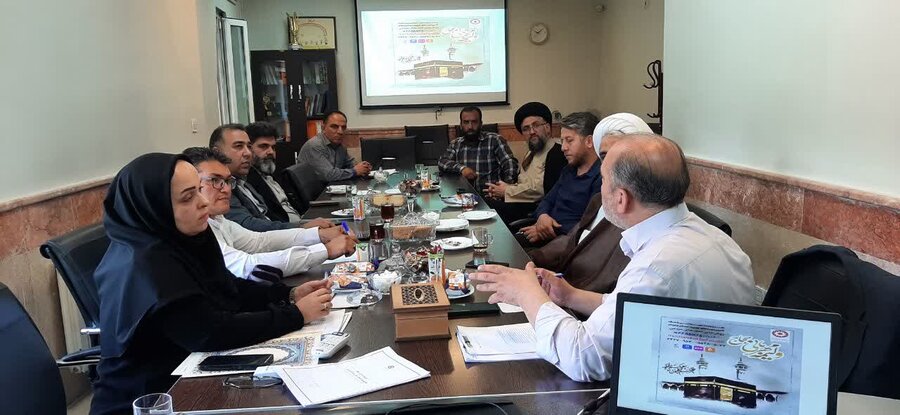 نظرآباد | برگزاری شورای مشارکت‌های مردمی بهزیستی شهرستان نظرآباد