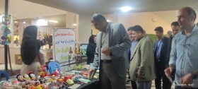 افتتاح نمایشگاه صنایع دستی و مشاغل خانگی بهزیستی سقز