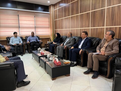 مدیرکل بهزیستی استان زنجان با فرماندار  شهرستان ابهر دیدار کرد