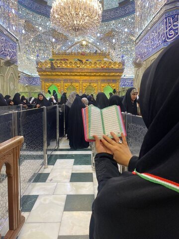 دیدار عشاق با معشوق رقم خورد/کاروان زنان سرپرست خانوار جامعه هدف بهزیستی عطر بین الحرمین را استشمام کردند