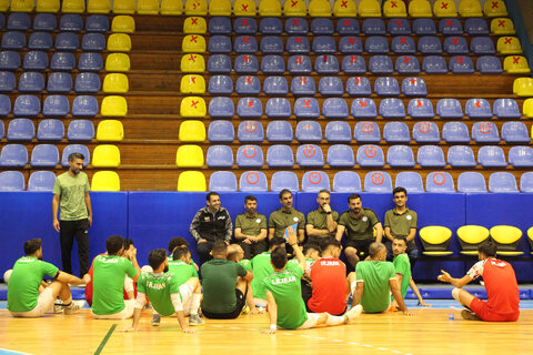 اردوی آماده سازی تیم ملی فوتسال ناشنوایان در بابلسر برگزار شد