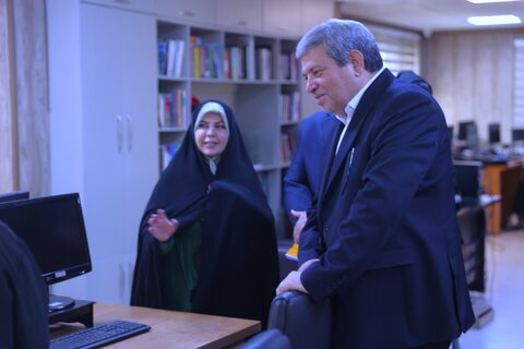 بازدید رئیس سازمان بهزیستی کشور از خبرگزاری ایلنا