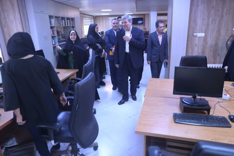 بازدید رئیس سازمان بهزیستی کشور از خبرگزاری ایلنا
