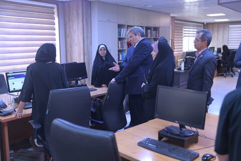 بازدید رئیس سازمان بهزیستی کشور از خبرگزاری ایلنا