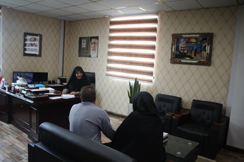 ملاقات مدیرکل بهزیستی استان البرز با مراجعین و جامعه هدف محترم