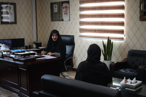 ملاقات مدیرکل بهزیستی استان البرز با مراجعین و جامعه هدف محترم