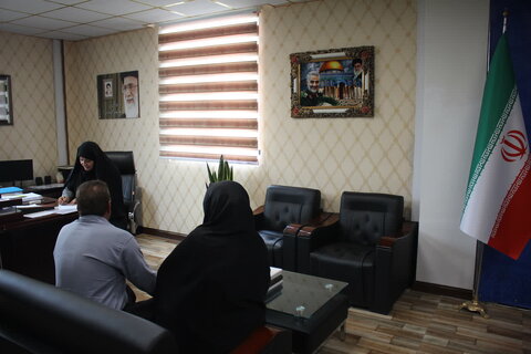 ملاقات مدیرکل بهزیستی استان البرز با مراجعین و جامعه هدف محترم