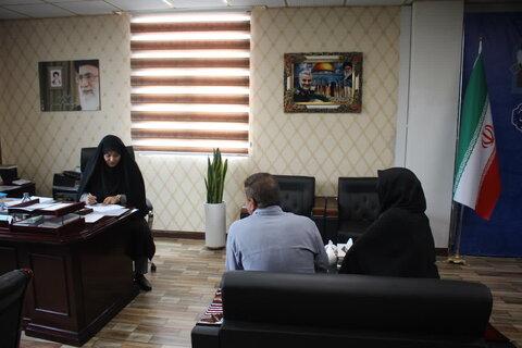 ملاقات مدیرکل بهزیستی استان البرز با مراجعین و جامعه هدف محترم