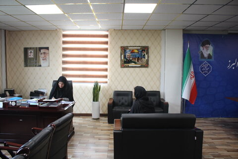 ملاقات مدیرکل بهزیستی استان البرز با مراجعین و جامعه هدف محترم