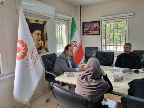 جلسه هم‌اندیشی بهزیستی شهرستان کرج با معاون فرهنگی شهرداری ماهدشت به‌ منظور ارتقاء خدمات اجتماعی