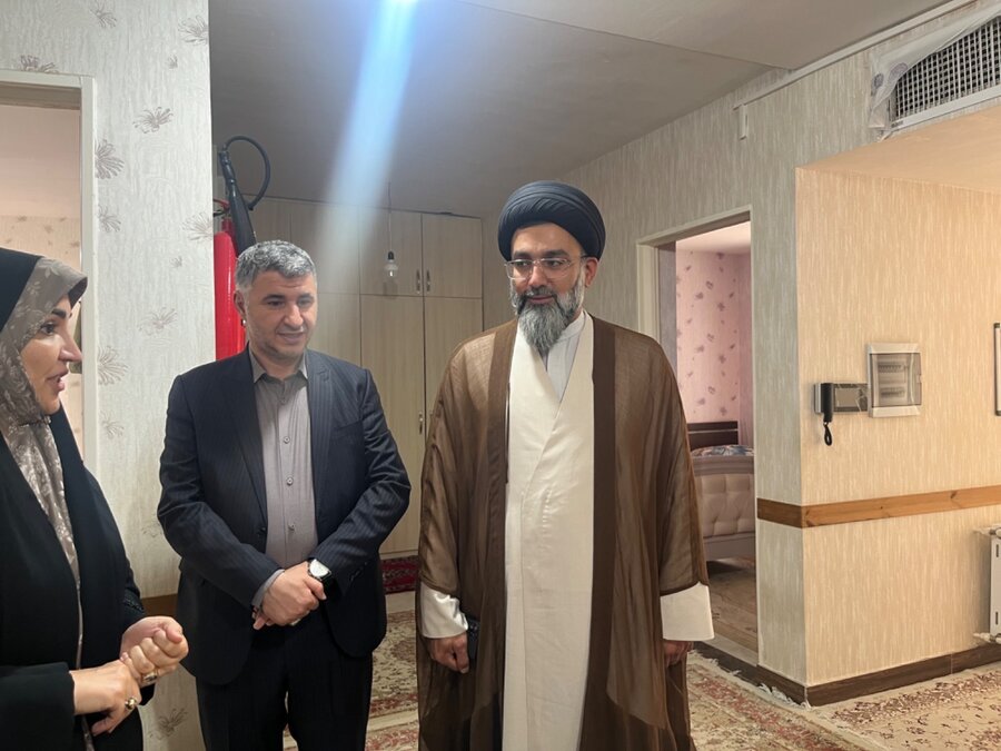 پیشوا | بازدید امام جمعه از اداره بهزیستی شهرستان