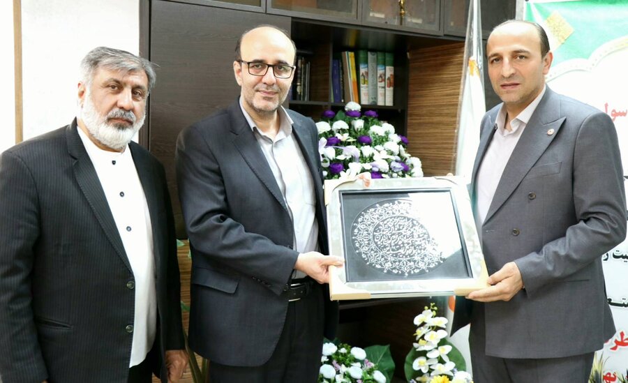 دیدار قائم مقام مدیرکل کمیته امداد امام خمینی(ره) با مدیرکل بهزیستی استان