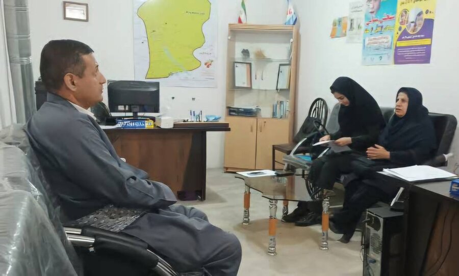 بازدید رئیس بهزیستی سردشت از مراکز مثبت زندگی