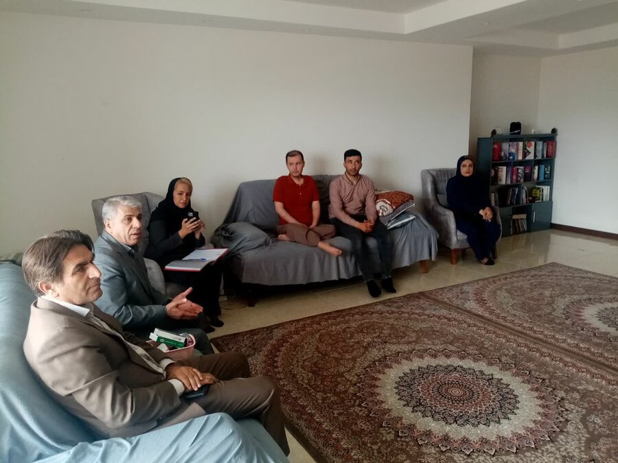 بازدید از فعالیت‌های توانبخشی مبتنی بر خانواده در سنندج