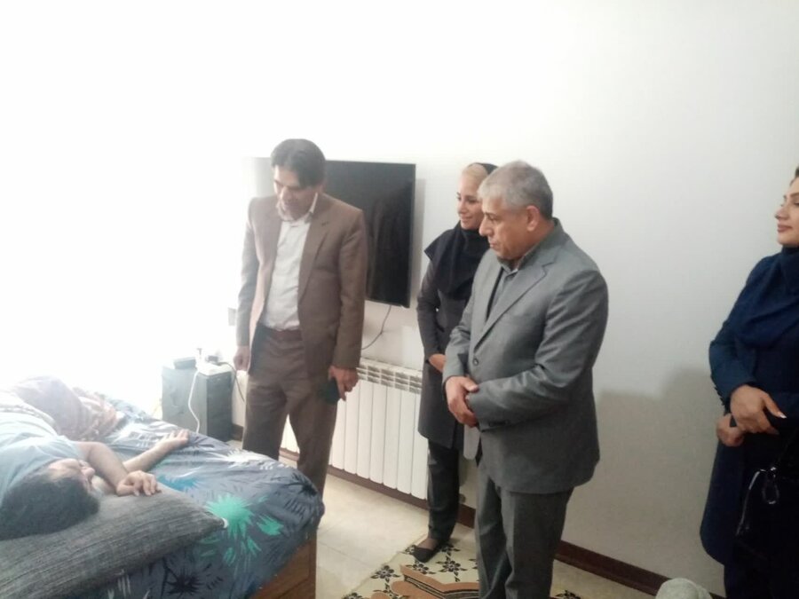 بازدید از فعالیتهای توانبخشی مبتنی بر خانواده در سنندج