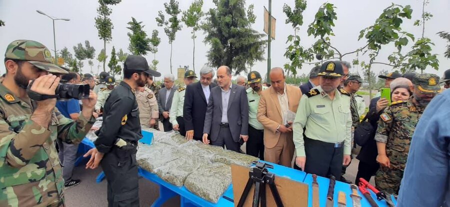 محای بیش از ۱۳۰۰ کیلوگرم  انواع مواد مخدر و روانگردان در گیلان