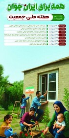 روزشمار هفته ملی جمعیت با شعار «همه برای ایران جوان» از ۲۴ تا ۳۰ اردیبهشت‌ماه ۱۴۰۴