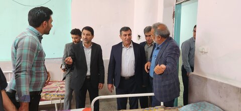 بازدید فرماندار و مدیر کل بهزیستی از مرکز توانبخشی مراقبتی پسرانه پردیس