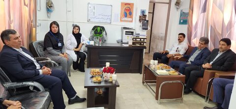 بازدید مدیر کل بهزیستی لرستان بهمراه فرماندار شهرستان دورود از مرکز توانبخشی پردیس