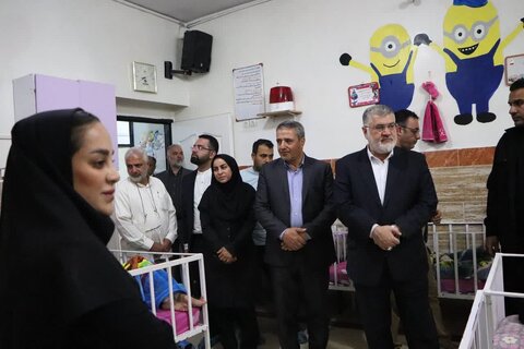 معتمدیان از مرکز خیریه دارالشفا حضرت مهدی (عج) در قرچک بازدید کرد