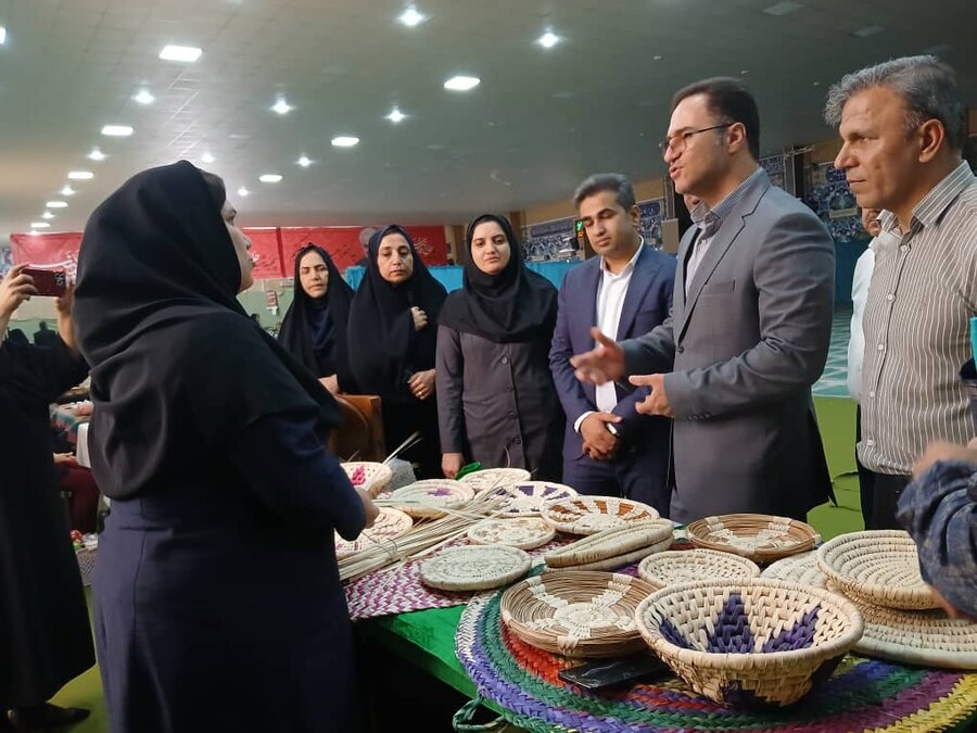 برگزاری رویداد ملی مشاغل خانگی با حضور فعال مددجویان بهزیستی در تنگستان