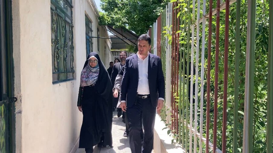 بازدید دادستان شهرستان از مرکز بهبود اقامتی آوای بهبودی تهران