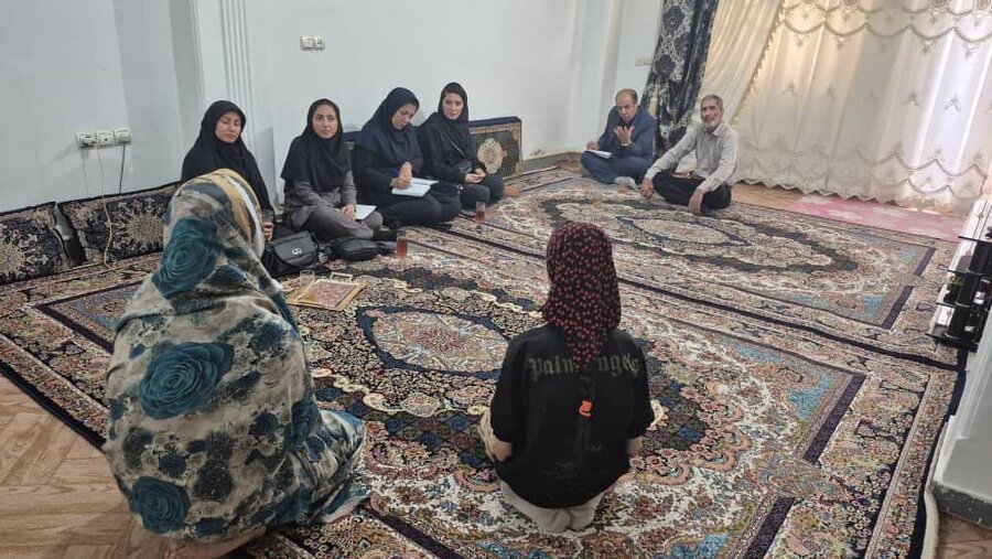 شهریار | بازدیدکارشناسان دفتر زنان بهزیستی کشور و استان تهران از چهارنفر از زنان سرپرست خانوار تحت پوشش
