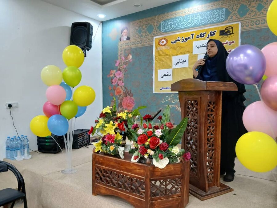 تنگستان| آغاز طرح بینایی‌سنجی کودکان 3 تا 6 سال در تنگستان؛ گامی مهم در جهت سلامت بینایی کودکان