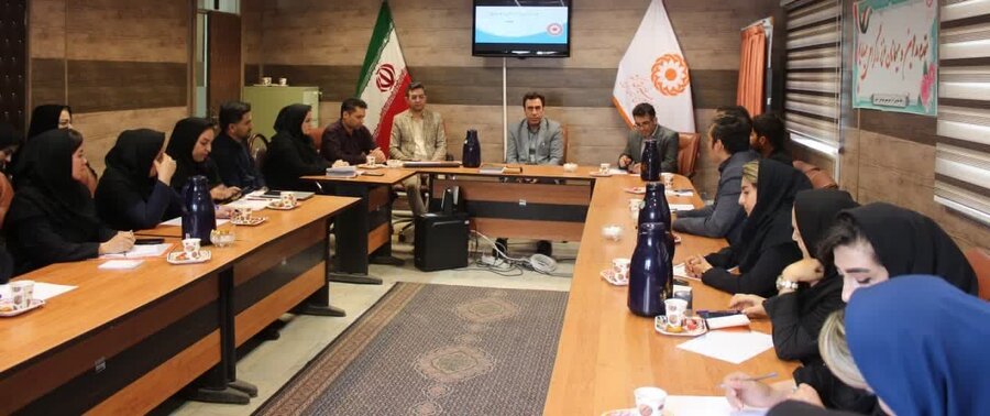 اردبیل| برگزاری جلسه آموزشی و توجیهی سامانه جامع(swo)