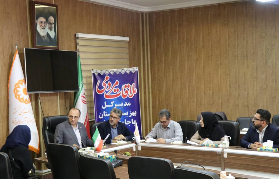 ادامه روند پاسخگویی میدانی به جامعه هدف در بهزیستی آذربایجان غربی با حضور مدیرکل