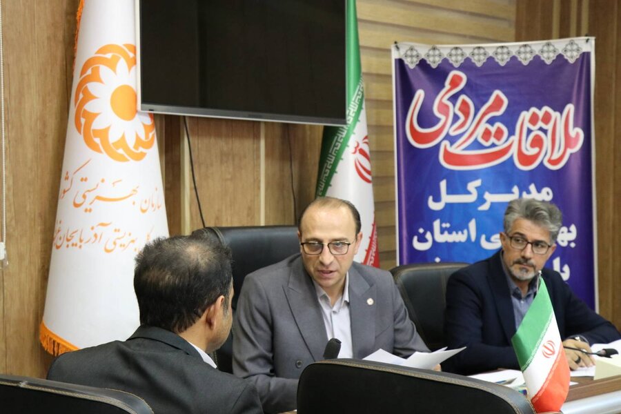 ادامه روند پاسخگویی میدانی به جامعه هدف در بهزیستی آذربایجان غربی با حضور مدیرکل