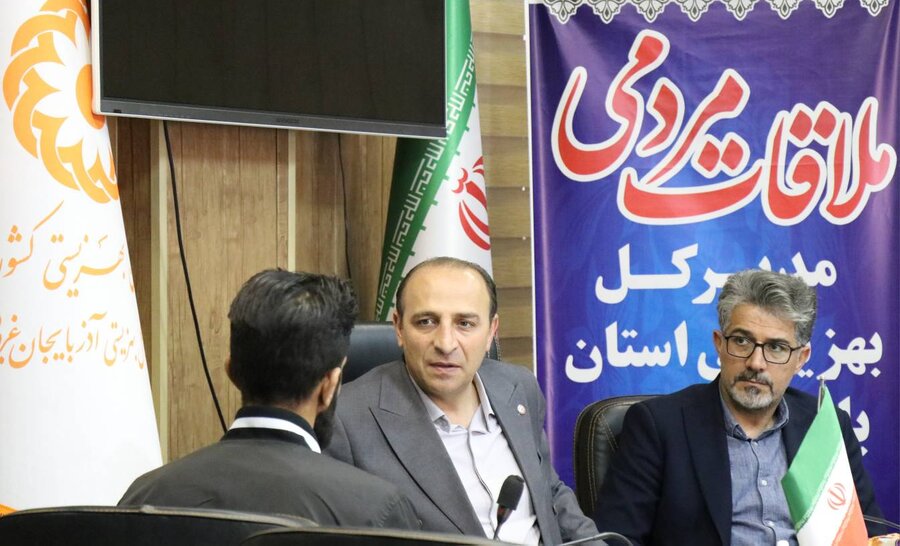 ادامه روند پاسخگویی میدانی به جامعه هدف در بهزیستی آذربایجان غربی با حضور مدیرکل