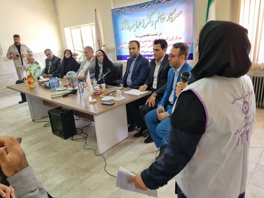 زهرا بهروزآذر ـ معاون رئیس‌جمهور ـ گیلان‌غرب