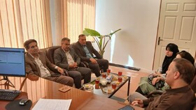 دیدار مدیر بهزیستی سنندج با رئیس جدید کمیته امداد منطقه ۱