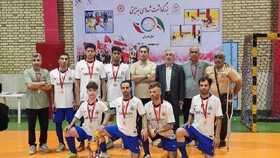 تیم فوتسال کم توانان ذهنی خوزستان قهرمان کشور شد