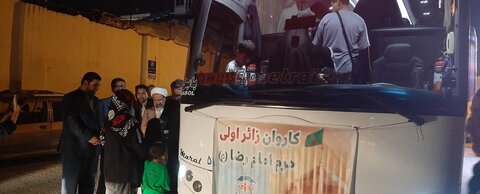 قائم‌شهر| اعزام ۴۵ زائر اولی تحت پوشش بهزیستی قائم‌شهر به مشهد مقدس