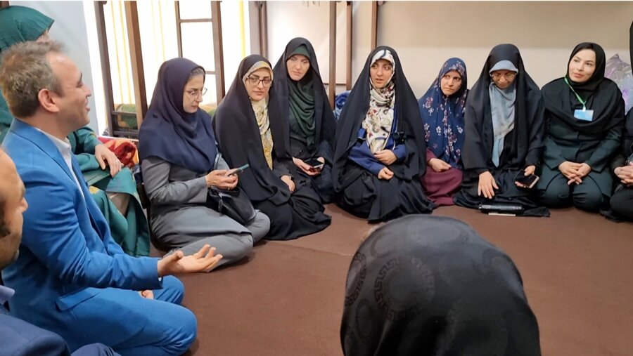 آیین افتتاح مرکز صیانت از بانوان بهبودیافته