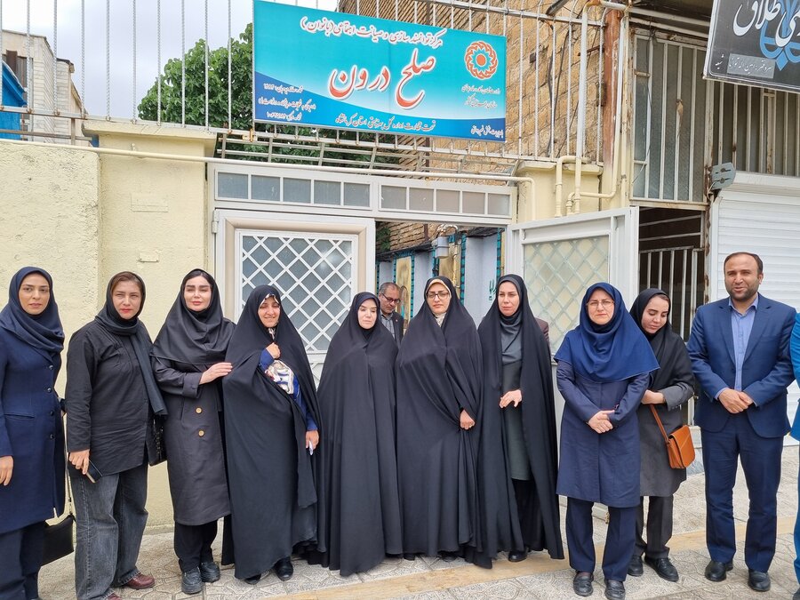 آیین افتتاح مرکز صیانت از بانوان بهبودیافته