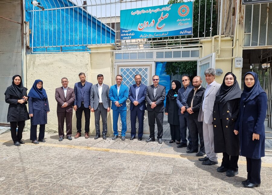 آیین افتتاح مرکز صیانت از بانوان بهبودیافته