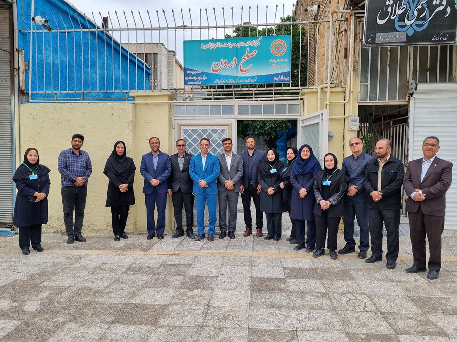 آیین افتتاح مرکز صیانت از بانوان بهبودیافته