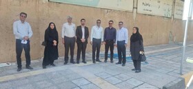 بازدید میدانی از پروژه ی مناسب سازی ایستگاه های اتوبوس شهرداری منطقه چهار