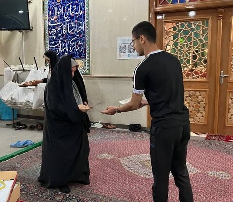 اطلاع‌رسانی پویش "ولیمه مهربانی حجاج" در مهدیه کرج
