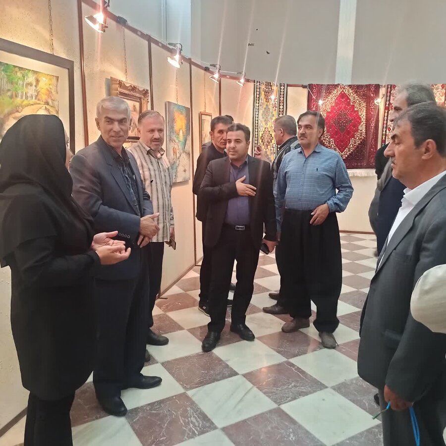 حضور پررنگ توانخواهان در نمایشگاه مشاغل خانگی کامیاران